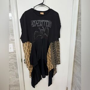 Black and Tan Boho Tunic
